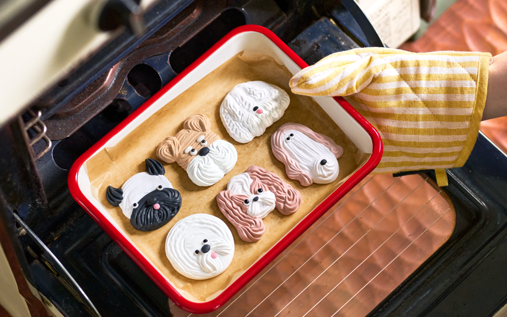 Dreams Pâtissticker Meringue Dogs 3D Decorative Sticker Series