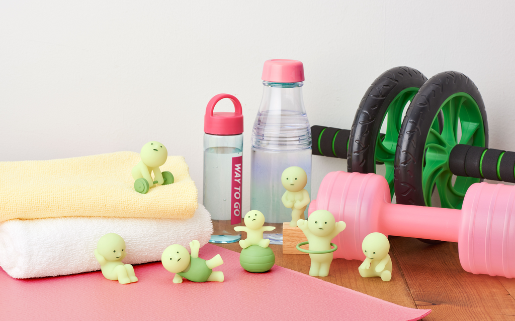 SMISKI Exercising Series Glow-in-the-Dark Mini Figure