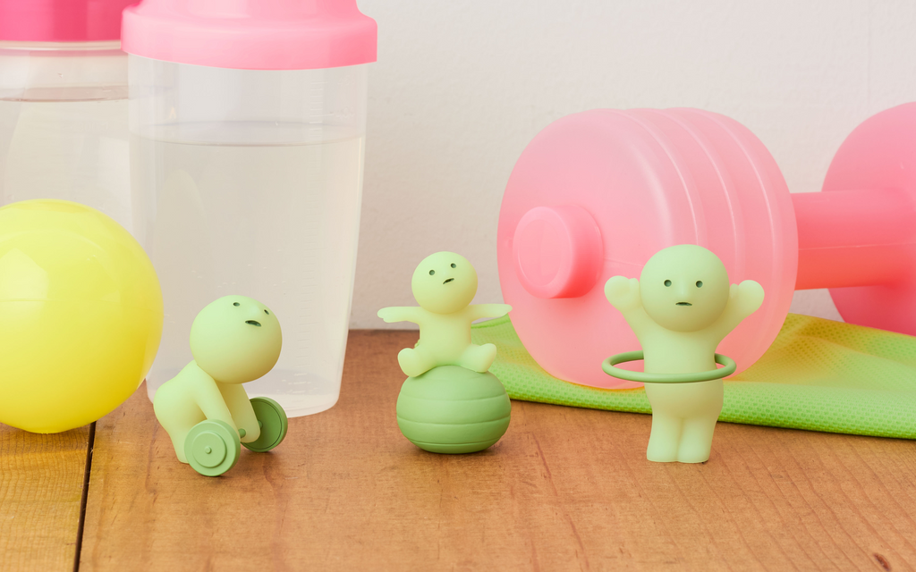 SMISKI Exercising Series Glow-in-the-Dark Mini Figure