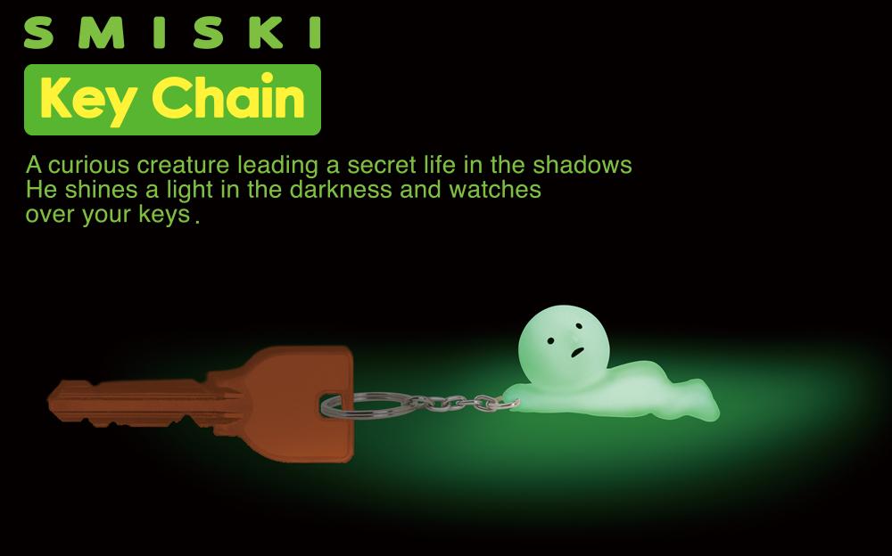 SMISKI Glow-in-the-Dark Keychain