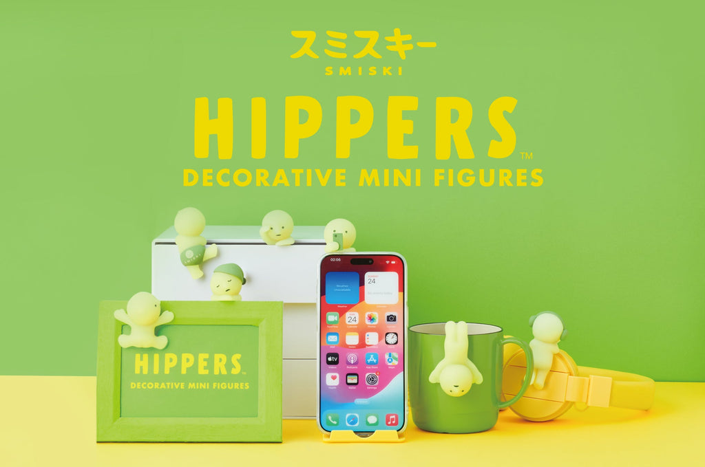 SMISKI HIPPERS Glow-in-the-Dark Decorative Mini Figure