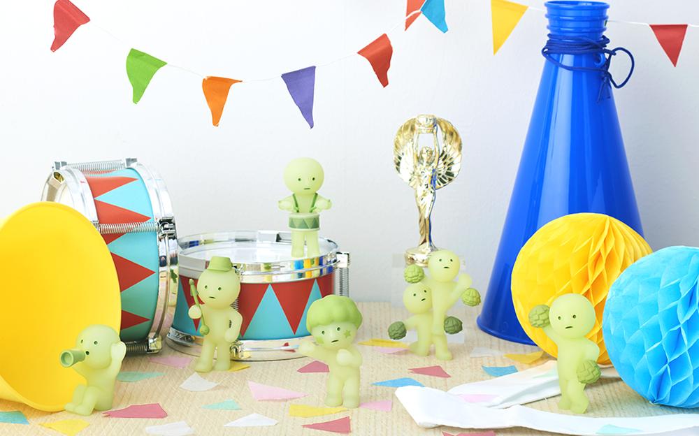 SMISKI Cheer Series Glow-in-the-Dark Mini Figure