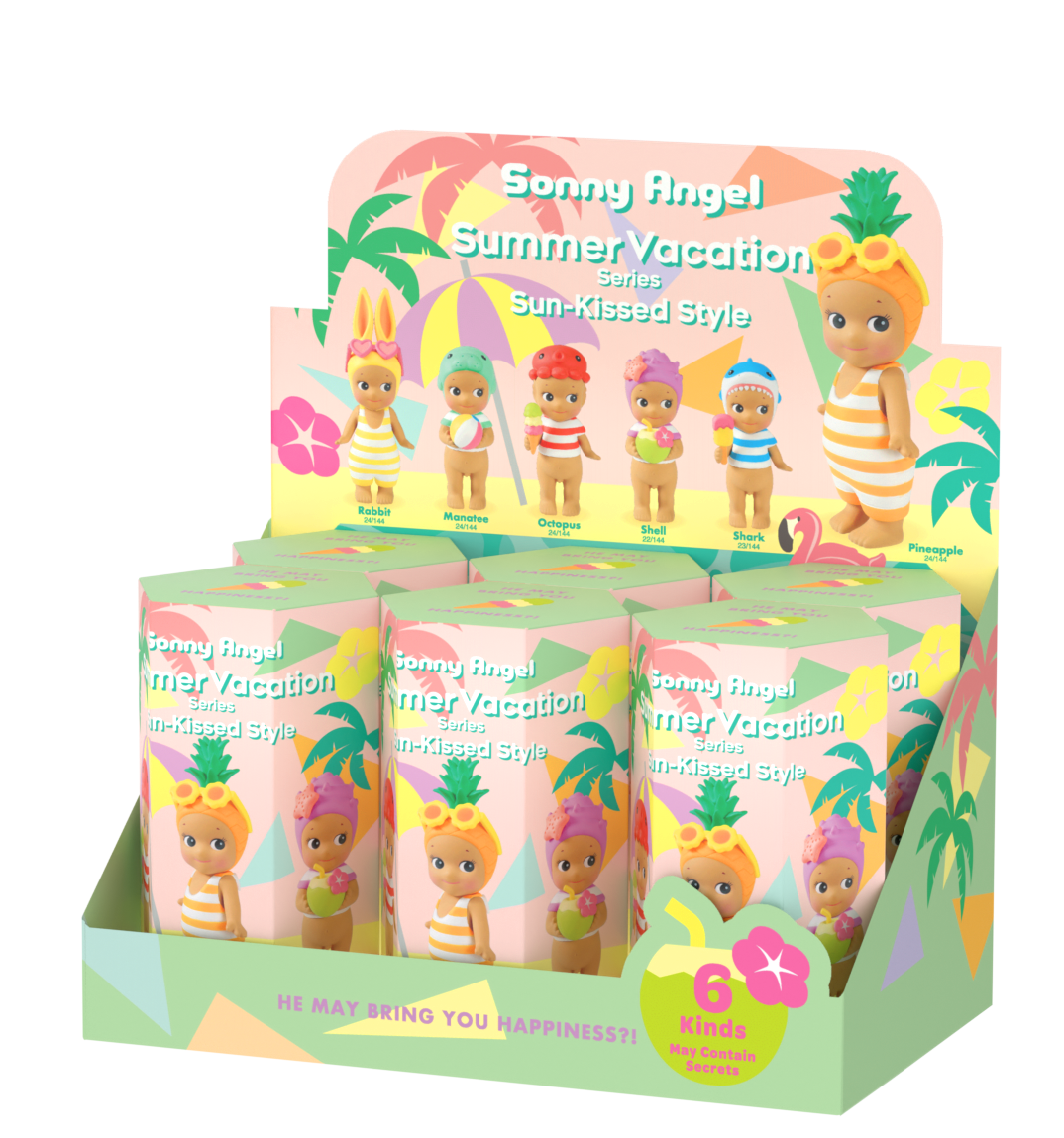 Sonny Angel Summer Vacation Sun-Kissed Style Mini Figure