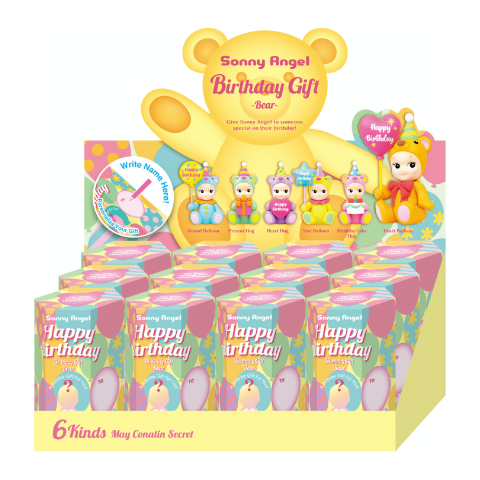 Sonny Angel Birthday Gift Bear Series Mini Figure